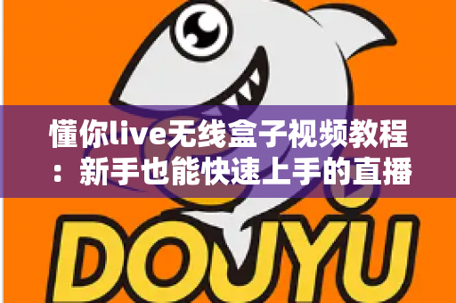 懂你live无线盒子视频教程：新手也能快速上手的直播设备完全指南