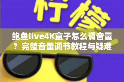 鲍鱼live4K盒子怎么调音量?完整音量调节教程与疑难解答指南 鲍鱼live4K盒子怎么调音量?完整音量调节教程与疑难解答指南