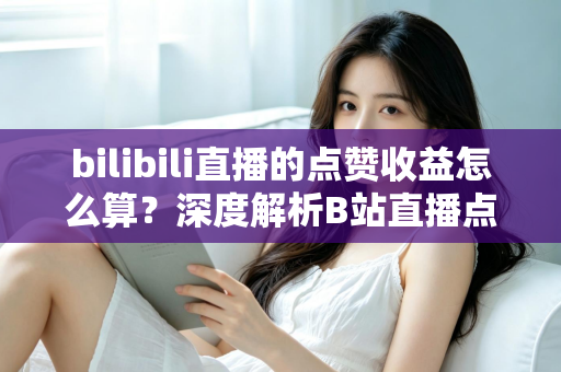 bilibili直播的点赞收益怎么算?深度解析B站直播点赞背后的收益逻辑与变现技巧 bilibili直播的点赞收益怎么算?深度解析B站直播点赞背后的收益逻辑与变现技巧