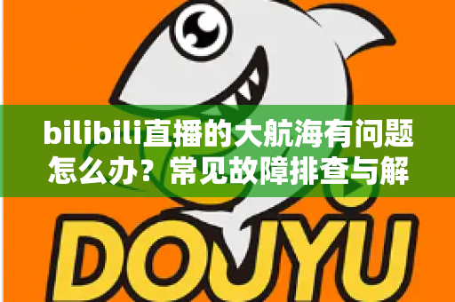 bilibili直播的大航海有问题怎么办？常见故障排查与解决方法全攻略