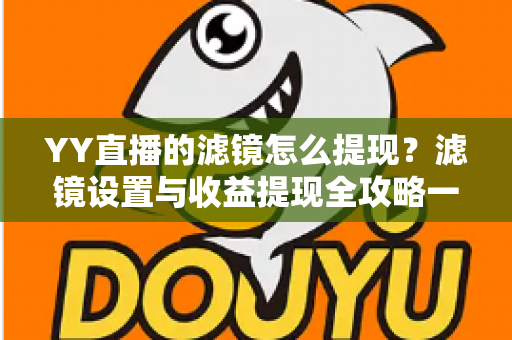 YY直播的滤镜怎么提现？滤镜设置与收益提现全攻略一文讲透