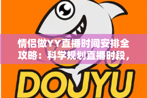 情侣做YY直播时间安排全攻略：科学规划直播时段，让人气与感情双丰收