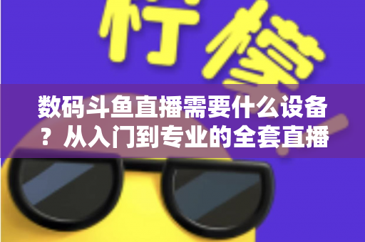 数码斗鱼直播需要什么设备？从入门到专业的全套直播设备清单与配置攻略