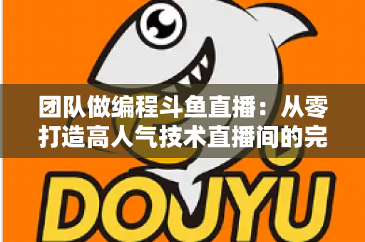 团队做编程斗鱼直播：从零打造高人气技术直播间的完整实战指南