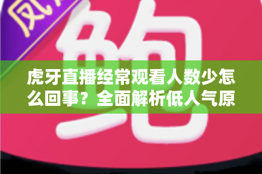 虎牙直播经常观看人数少怎么回事?全面解析低人气原因与提升技巧全指南 虎牙直播经常观看人数少怎么回事?全面解析低人气原因与提升技巧全指南