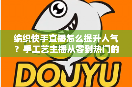 编织快手直播怎么提升人气？手工艺主播从零到热门的完整增长攻略