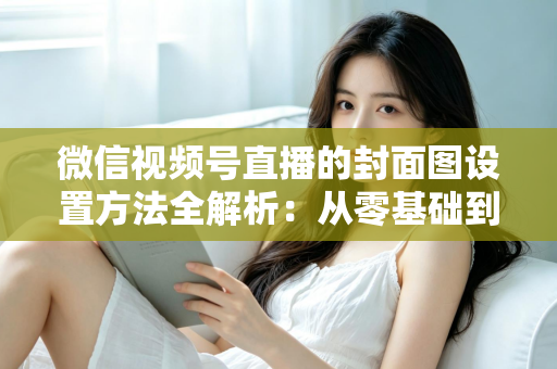 微信视频号直播的封面图设置方法全解析:从零基础到高点击率的实战指南 微信视频号直播的封面图设置方法全解析:从零基础到高点击率的实战指南