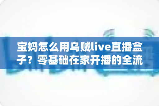宝妈怎么用乌贼live直播盒子?零基础在家开播的全流程实用指南 宝妈怎么用乌贼live直播盒子?零基础在家开播的全流程实用指南