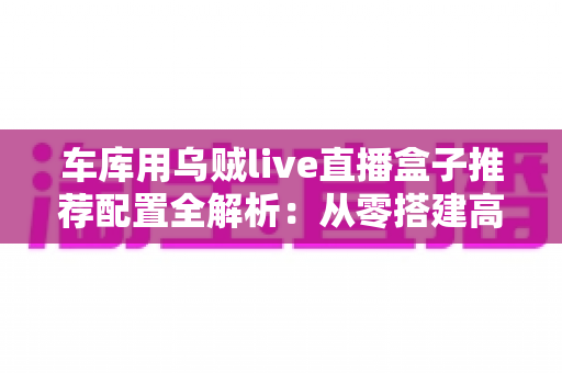 车库用乌贼live直播盒子推荐配置全解析：从零搭建高清流畅车库直播间的实用方案