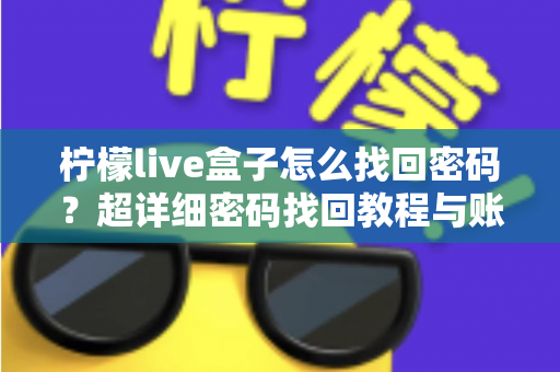 柠檬live盒子怎么找回密码？超详细密码找回教程与账号安全指南一文看懂