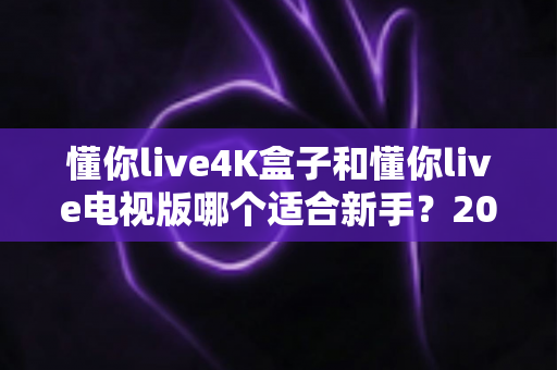 懂你live4K盒子和懂你live电视版哪个适合新手？2025年新手入门选购与使用全攻略