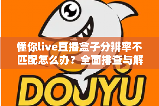 懂你live直播盒子分辨率不匹配怎么办？全面排查与解决方法指南